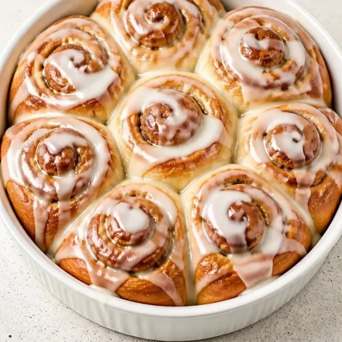 No Yeast Cinnamon Rolls