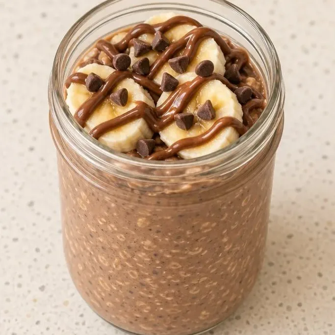 Nutella Overnight Oats