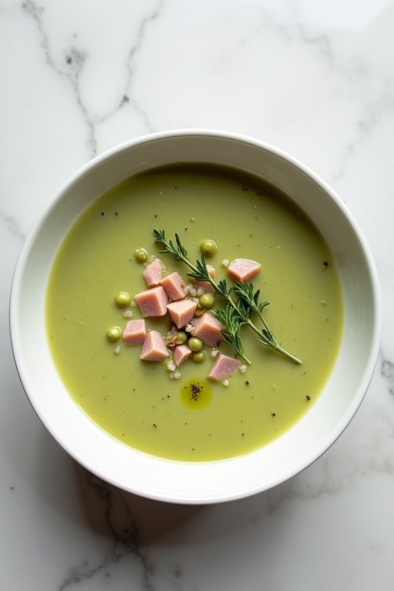 nutritious split pea soup