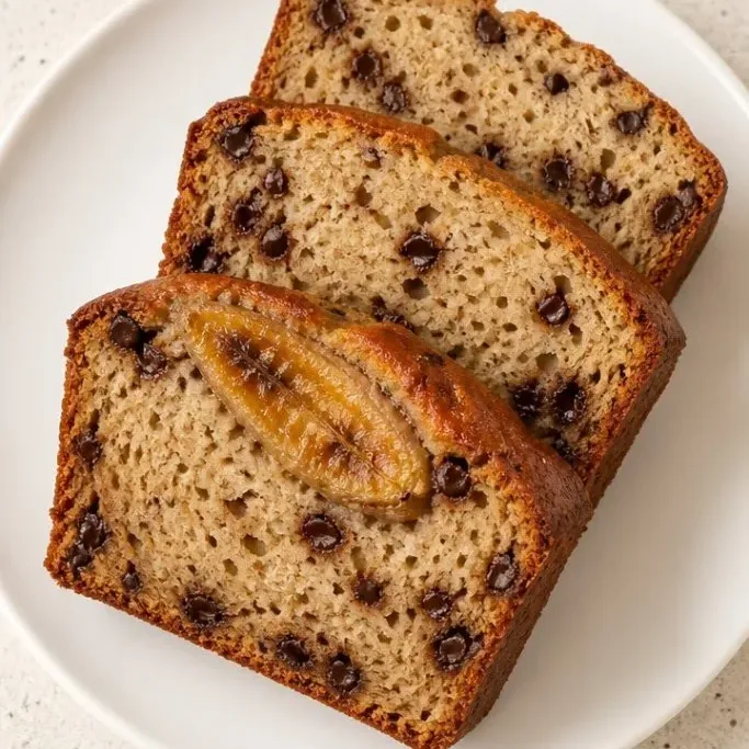 Oat Flour Banana Bread