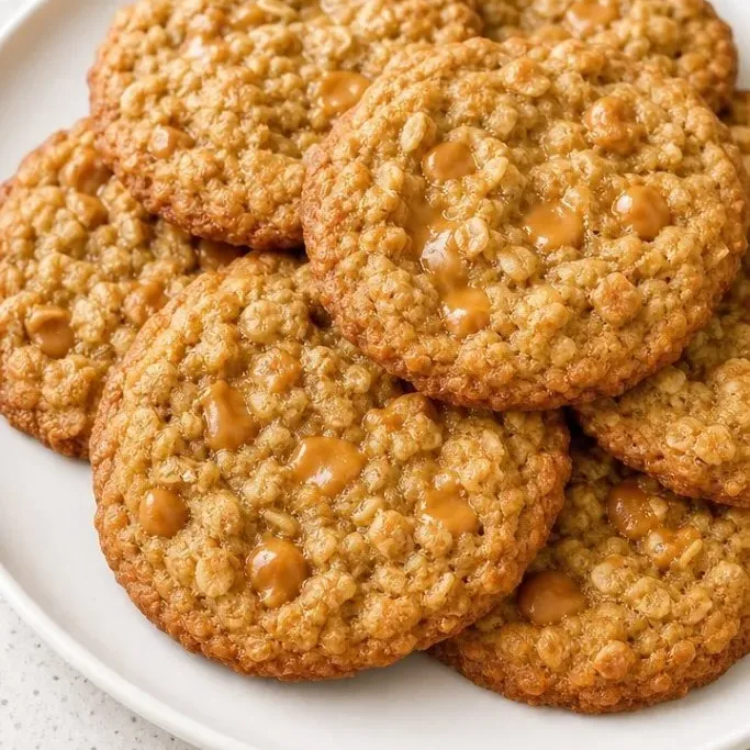 Soft and Chewy Oatmeal Butterscotch Cookies Oatmeal Butterscotch Cookies