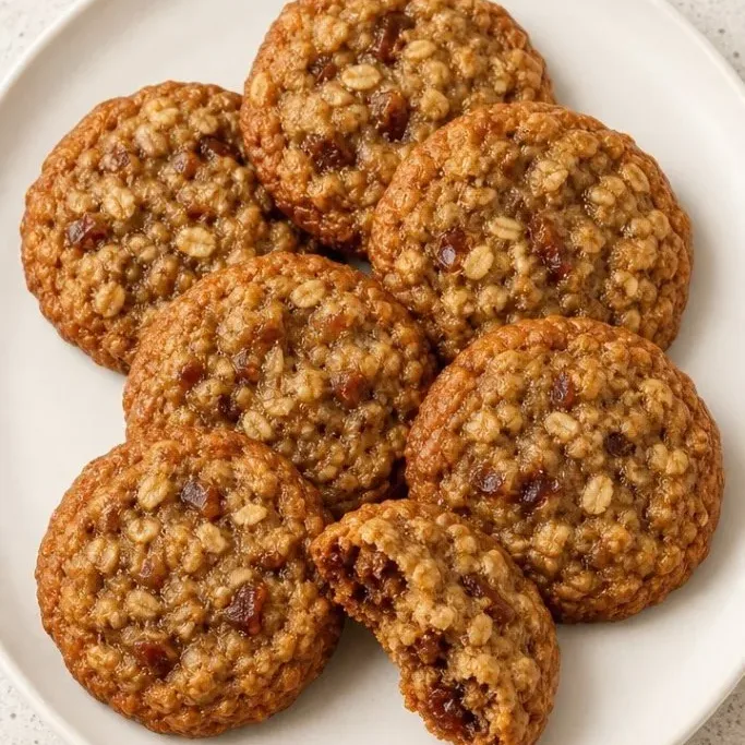 Oatmeal Date Cookies