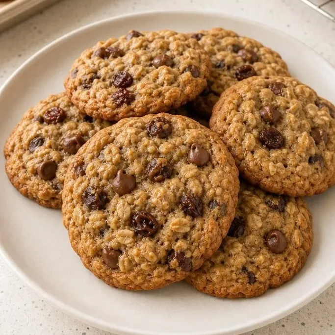 Soft and Chewy Oatmeal Raisin Chocolate Chip Cookies Oatmeal Raisin Chocolate Chip Cookies