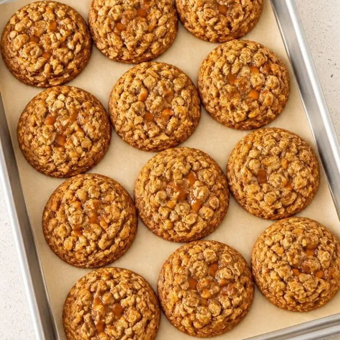 Oatmeal Toffee Cookies
