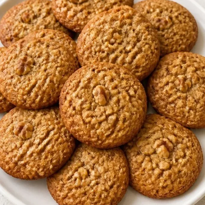 Oatmeal Walnut Cookies