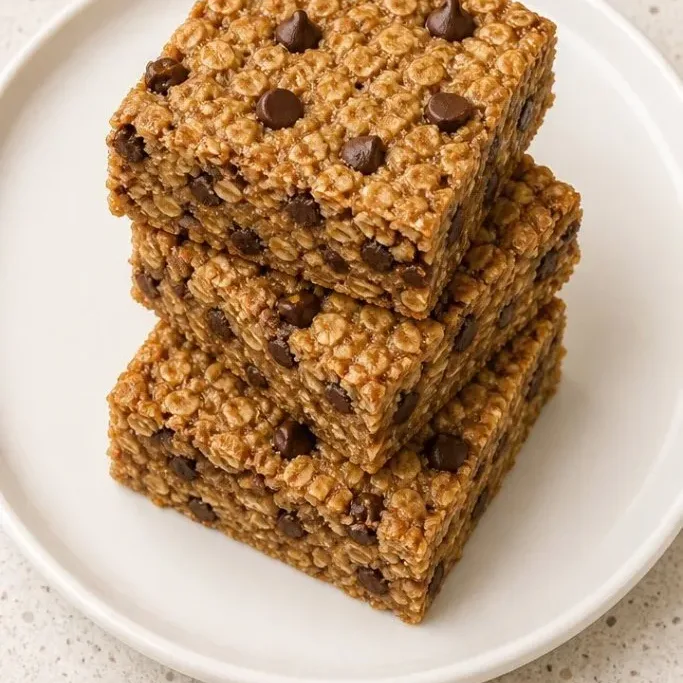 5-Ingredient Peanut Butter Oat Bars Oats Bars Recipe