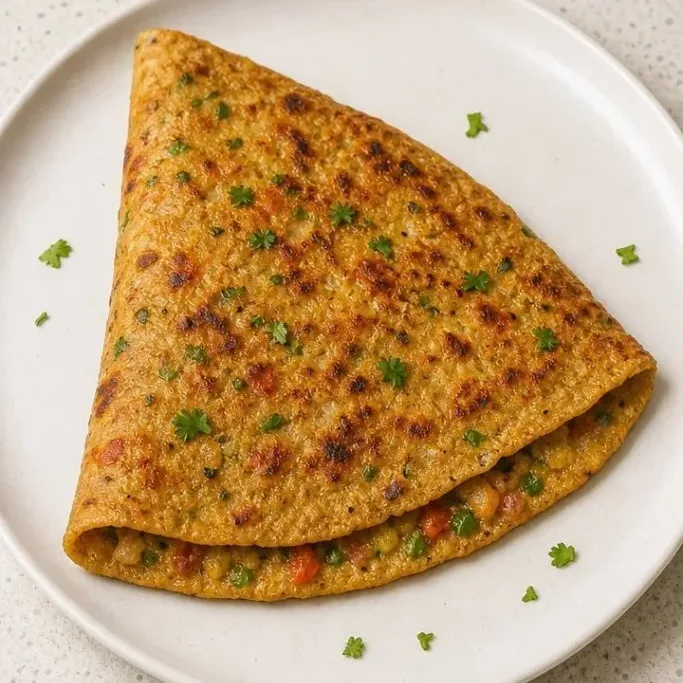 Savory Oats Chilla (Vegetable Oat Pancakes) Oats Chilla Recipe