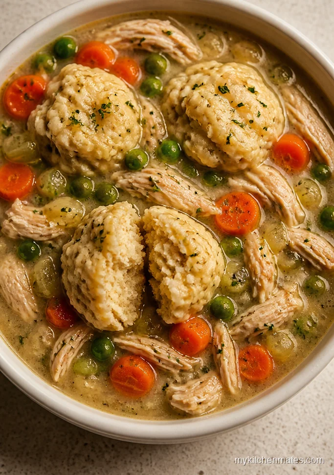 Old Fashioned Chicken and Dumplings