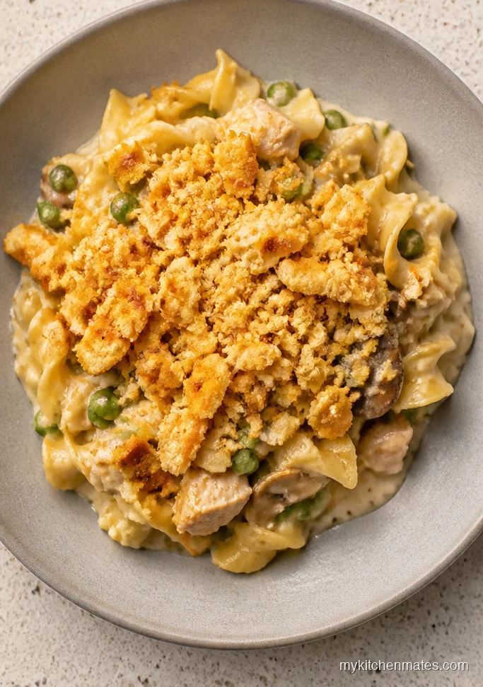 Old-Fashioned Chicken Noodle Casserole