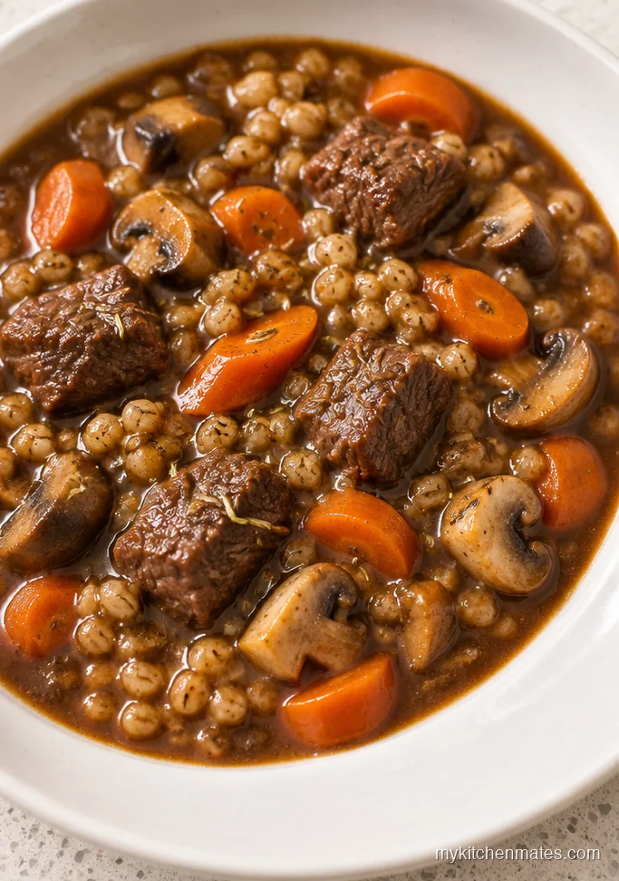 One Pot Beef and Barley Stew