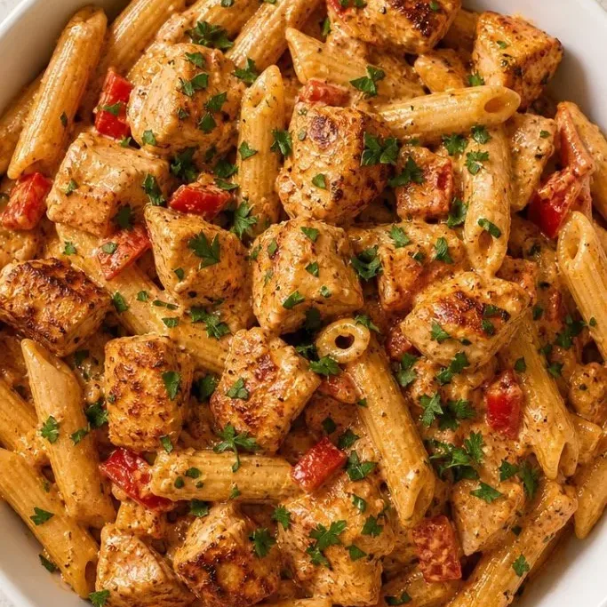 Creamy One Pot Cajun Chicken Pasta One Pot Cajun Chicken Pasta