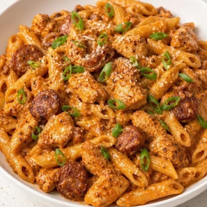 30-Minute Creamy One Pot Cajun Pasta One Pot Cajun Pasta