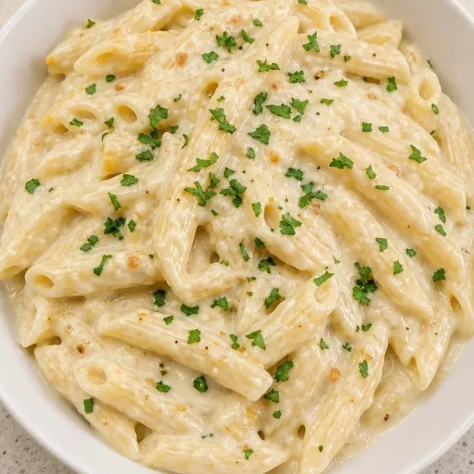 20-Minute One-Pot Garlic Parmesan Pasta One Pot Garlic Parmesan Pasta