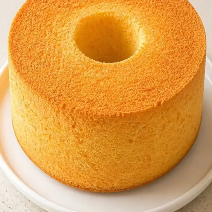 Light and Airy Orange Chiffon Cake Orange Chiffon Cake