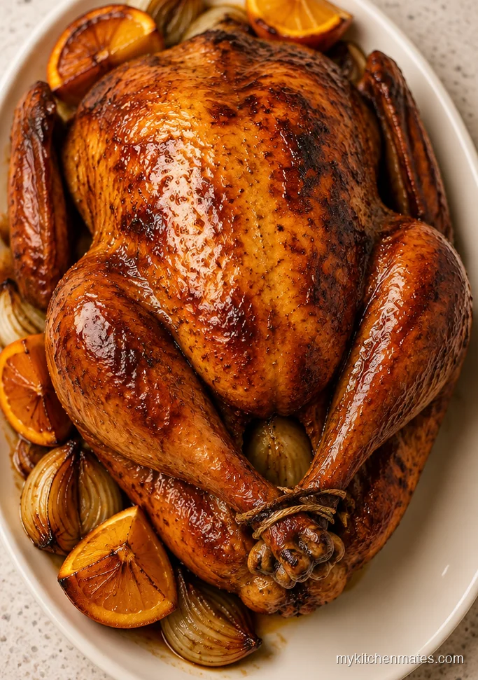 Orange Maple Glazed Turkey