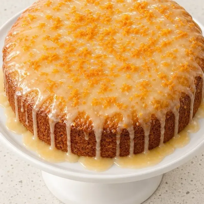 Moist Orange Pineapple Bundt Cake with Zesty Glaze Orange Pineapple Cake
