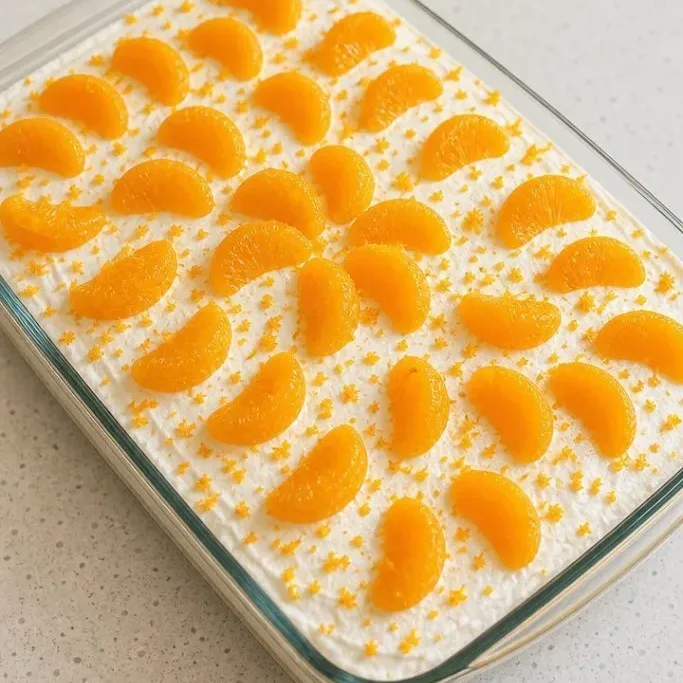 Easy Orange Poke Cake Orange Poke Cake