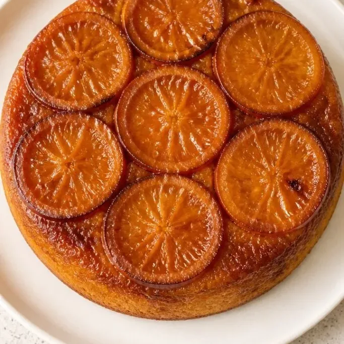 One-Bowl Orange Slice Cake with a Crunchy Sugar Topping Orange Slice Cake