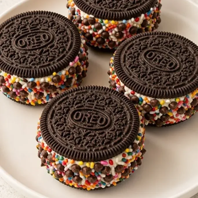 Oreo Ice Cream Sandwich