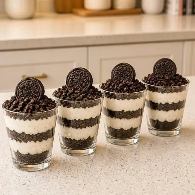 No-Bake Oreo Parfait Cups Oreo Parfait Cups