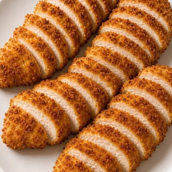 Oven Fried Chicken Breast