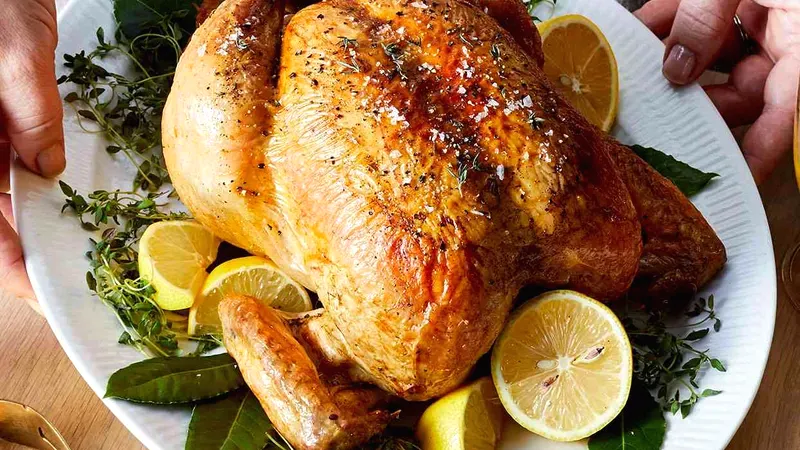 Perfect Oven-Roasted Whole Chicken Food photo of Oven-Roasted Whole Chicken
