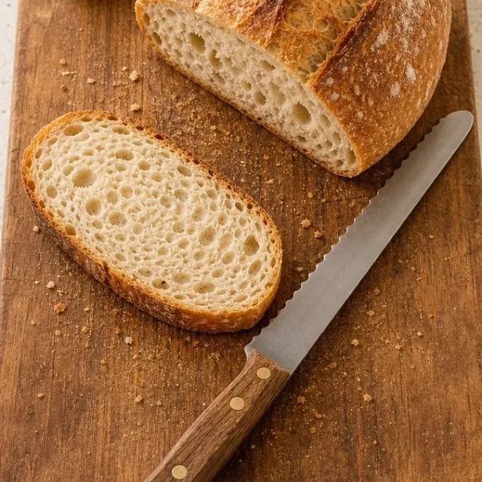 Overnight Sourdough Bread