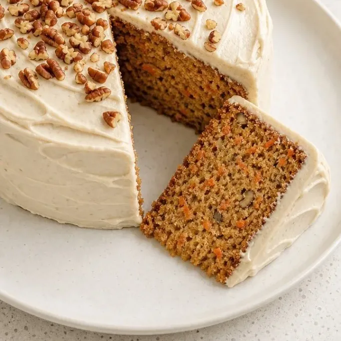 Moist Paleo Carrot Cake with Creamy Cashew Frosting Paleo Carrot Cake