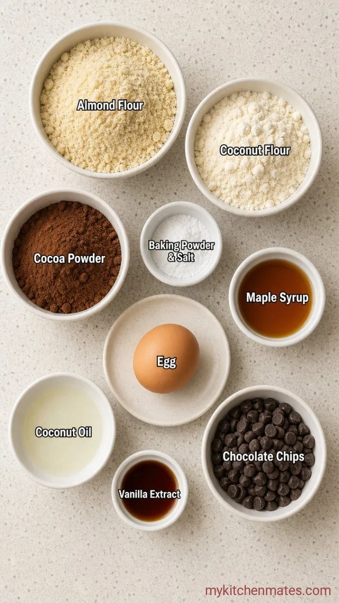 5-Minute Paleo Mug Cake Ingredients