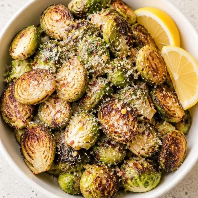 Pan Fried Brussel Sprouts