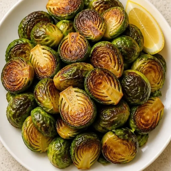 Pan Roasted Brussel Sprouts
