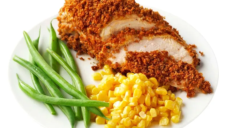 Crispy Panko-Crusted Chicken That'll Make Your Family Cheer Food photo of Panko-Crusted Chicken