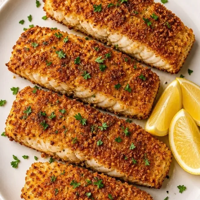 Panko Crusted Cod