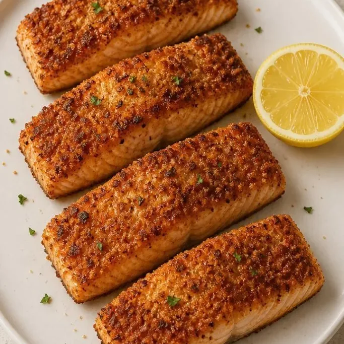 Panko Crusted Salmon