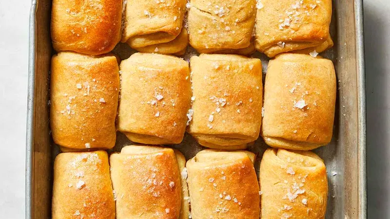 Parker House Rolls Food photo of Parker House Rolls