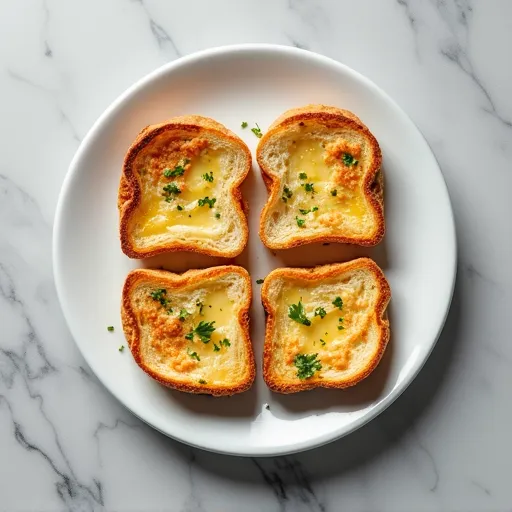 Parmesan Crusted Garlic Multigrain Toast