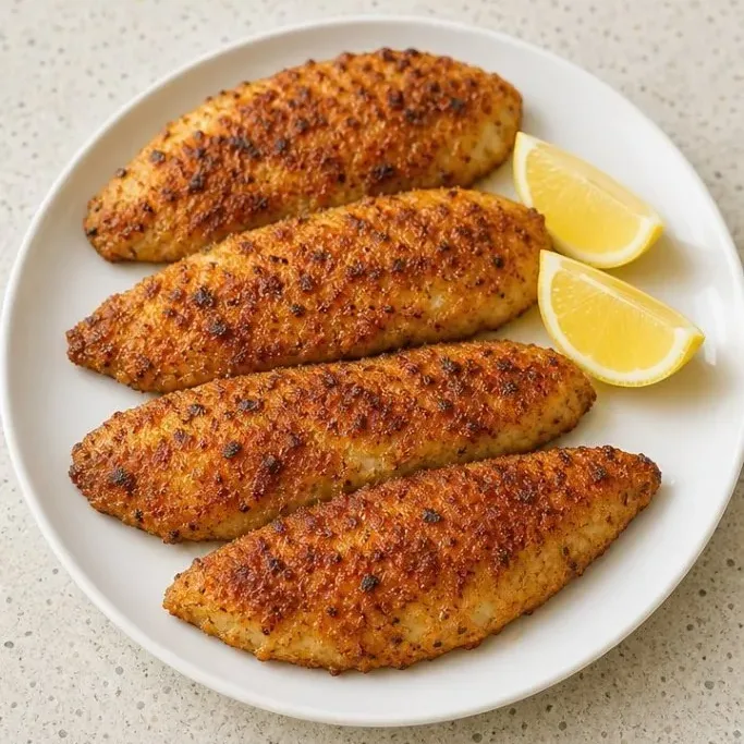 Crispy Parmesan Crusted Tilapia (15-Minute Dinner) Parmesan Crusted Tilapia
