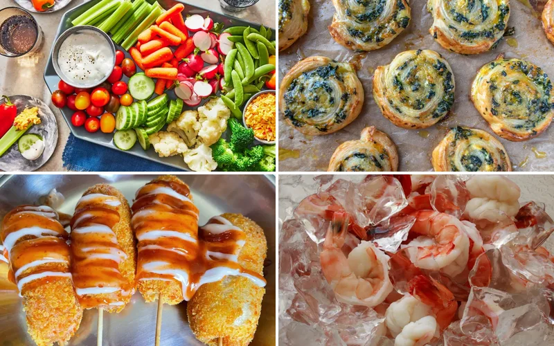 party-snack-ideas collage