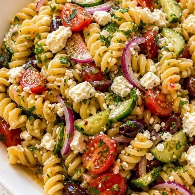 Pasta House Salad with Italian Dressing Pasta House Salad