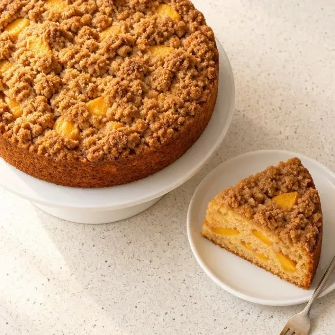 Peach Coffee Cake