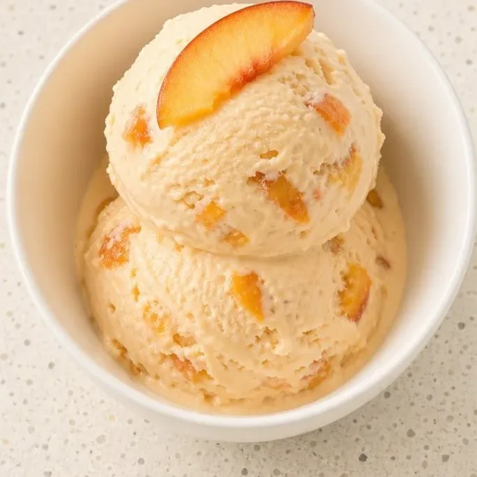 Peach Ice Cream