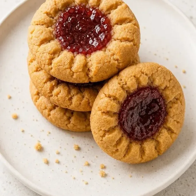 Peanut Butter And Jelly Cookies