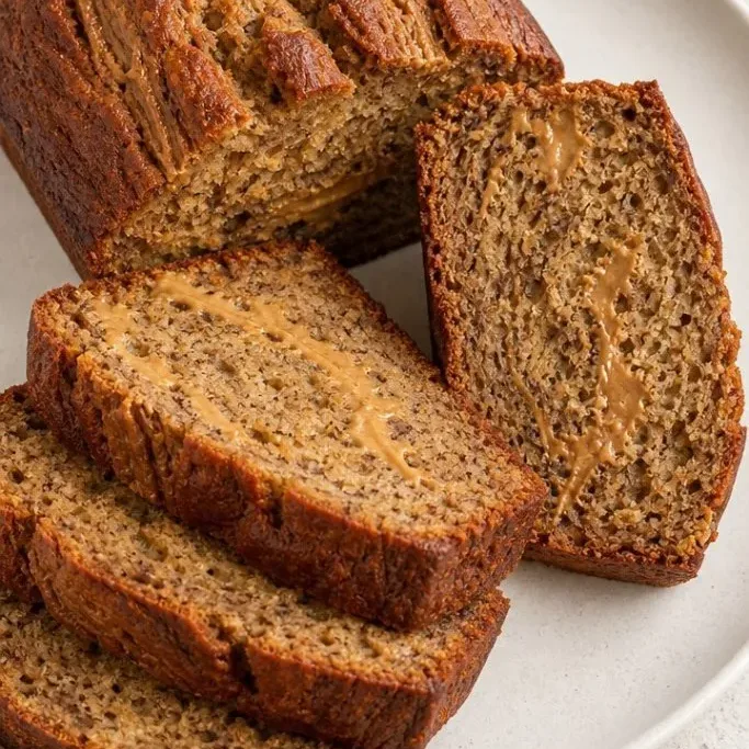 Peanut Butter Banana Bread