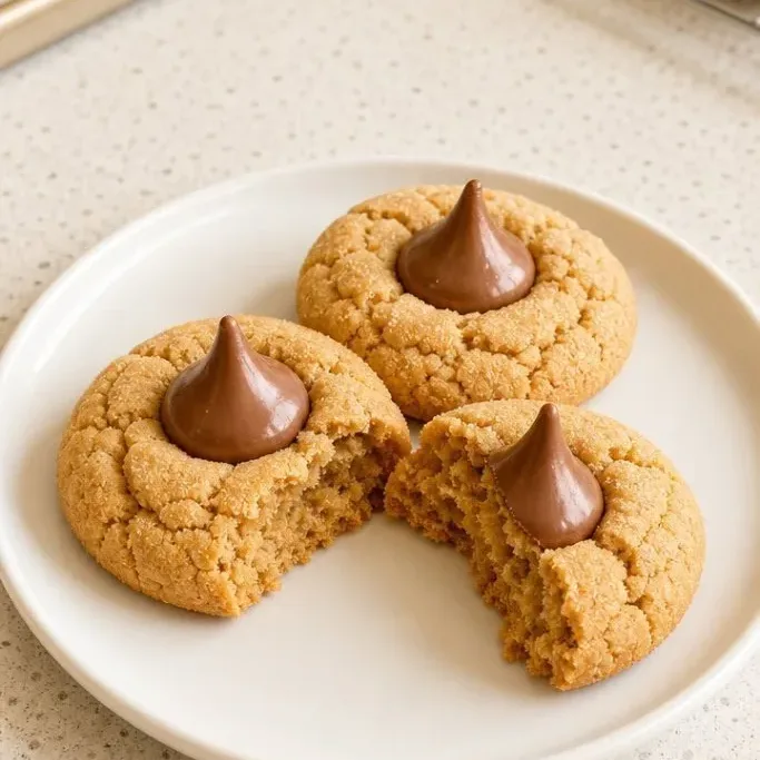 Peanut Butter Blossom Cookies