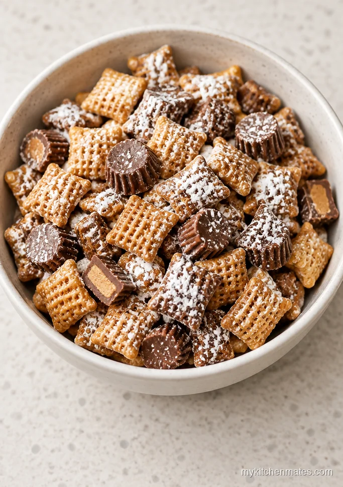 Peanut Butter Cup Chex Mix