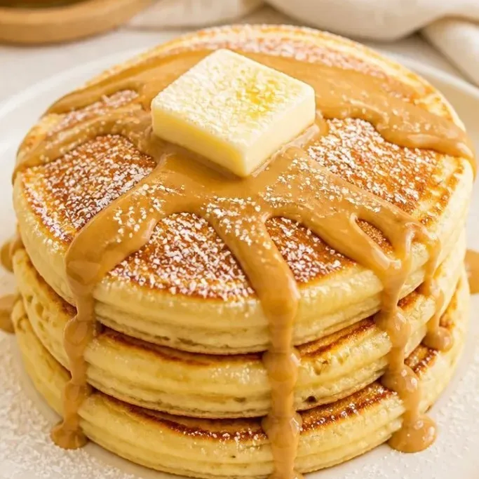 15-Minute Peanut Butter Pancakes peanut butter pancakes