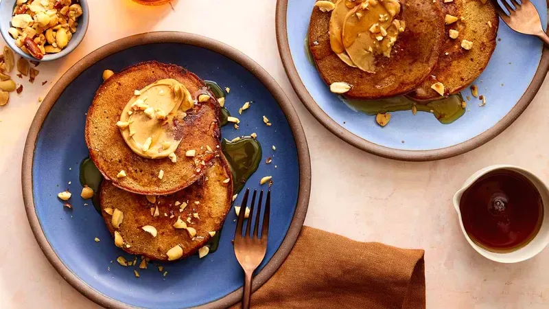 Peanut Butter Pancakes Food photo of Peanut Butter Pancakes