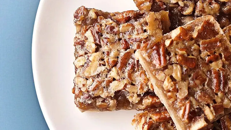 Pecan Pie Bars Food photo of Pecan Pie Bars
