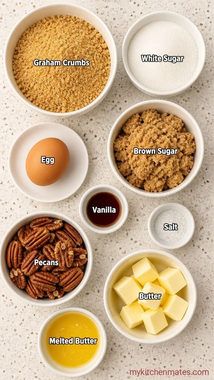 No Corn Syrup Pecan Pie Bites Ingredients