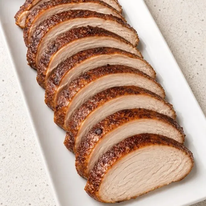 Pellet Grill Smoked Turkey Breast